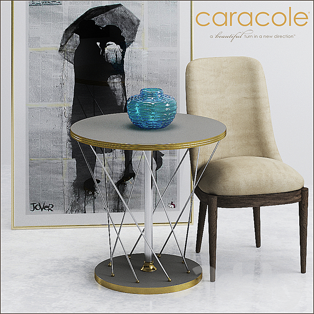 CARACOLE ART MET-ENDTAB-003 3DSMax File - thumbnail 1