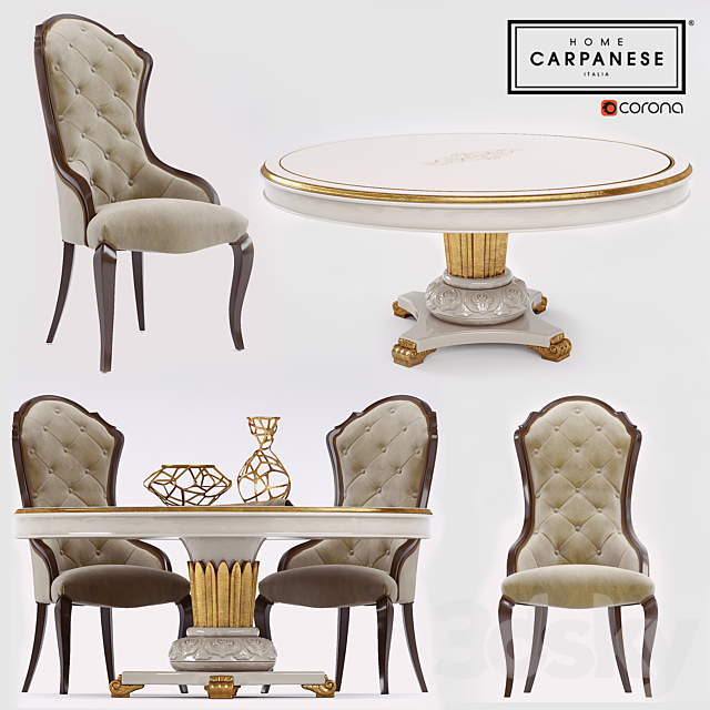 Carpanese Dining Group 3DSMax File - thumbnail 1