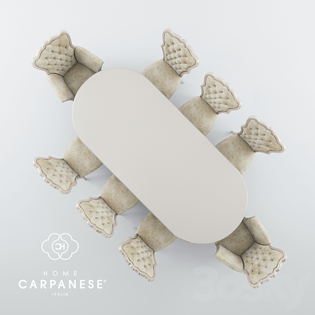 Carpanese. HOUSE OF ART CLASSIC 3DS Max Model - thumbnail 3