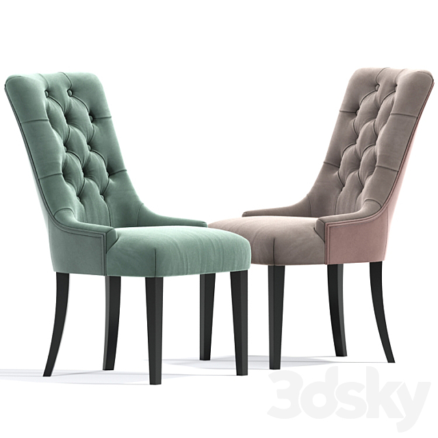 Casamilano Tangeri Dining Table Chair 3DSMax File - thumbnail 2