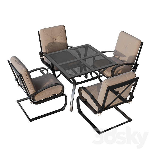 Cedar Creek lounge set 3DSMax File - thumbnail 3