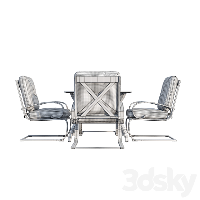 Cedar Creek lounge set 3DSMax File - thumbnail 7