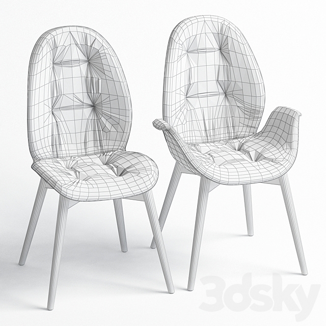 Chair Chair Tonin Casa Sorrento 3DSMax File - thumbnail 3