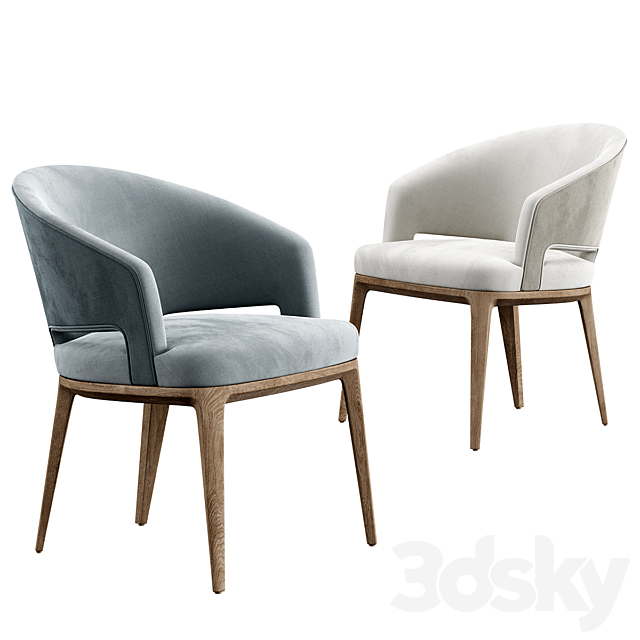 Chair Crop Konyshev PALAIS ROYAL Table 3ds Max - thumbnail 2