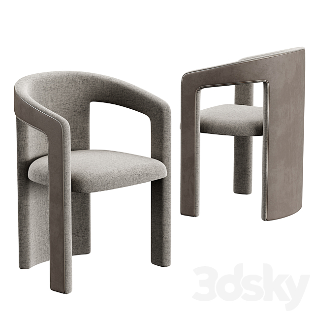 Chair Holt Konyshev Turri Blues Table 3ds Max - thumbnail 2