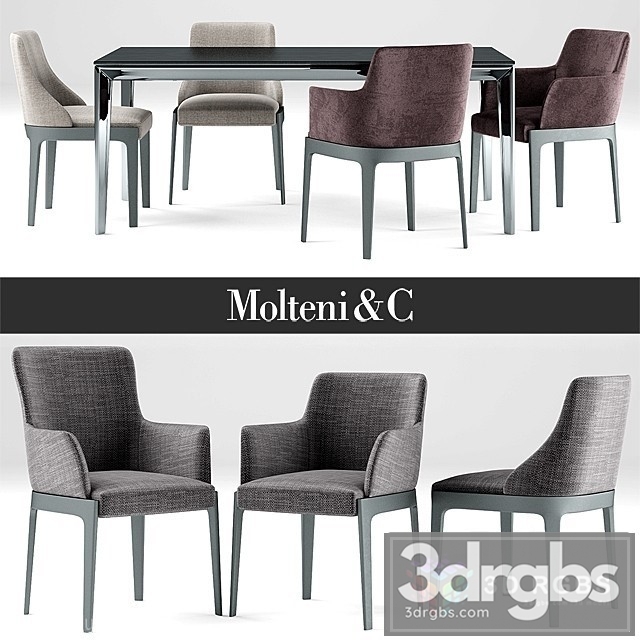 Chelsea Chair Molteni 3dsmax Download - thumbnail 1