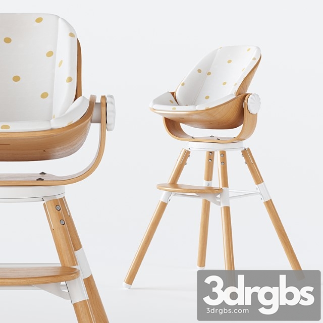 Child Home Baby Chair 3dsmax Download - thumbnail 1