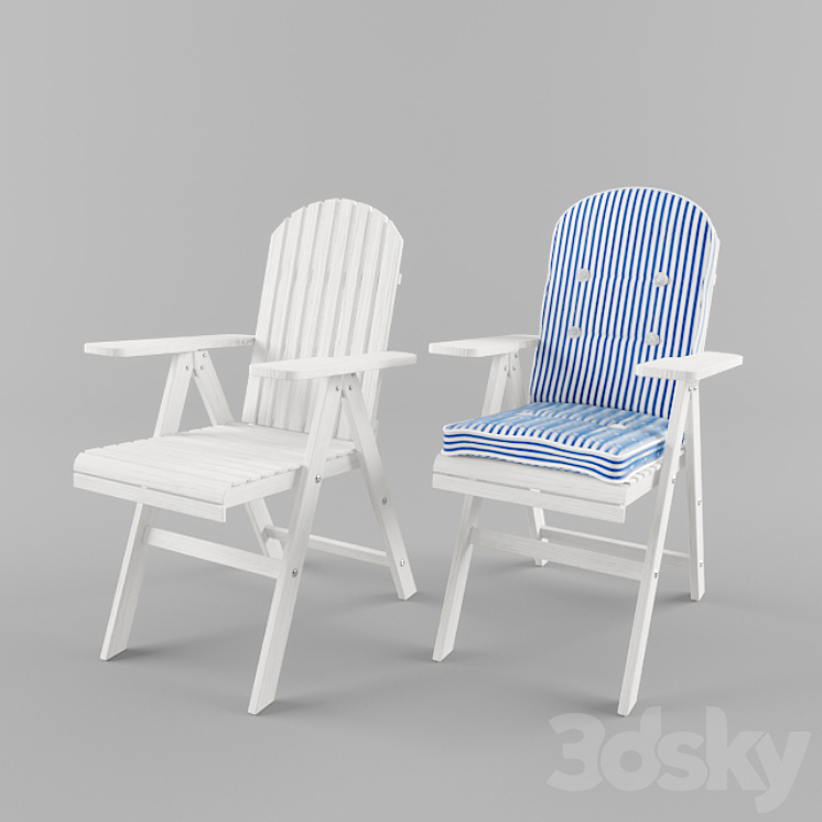 Classic outdoor seating 3DS Max - thumbnail 2