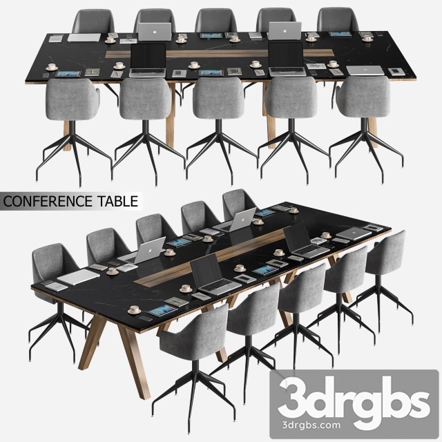 Confrance Table 3dsmax Download - thumbnail 1