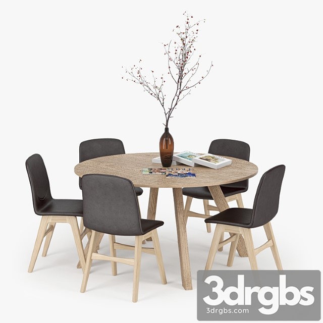 Crate & barrel table 2 3dsmax Download - thumbnail 1