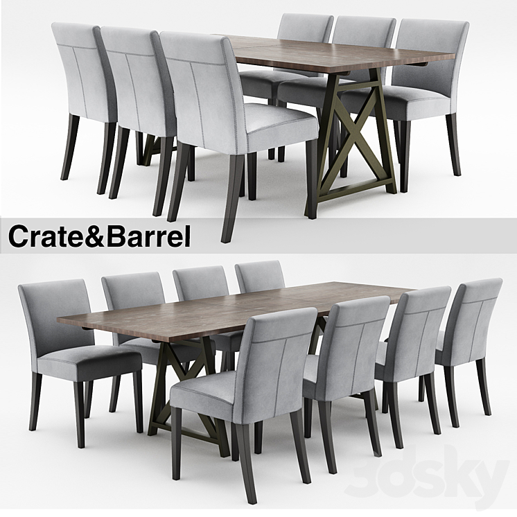 crate&barrel 3DS Max - thumbnail 1