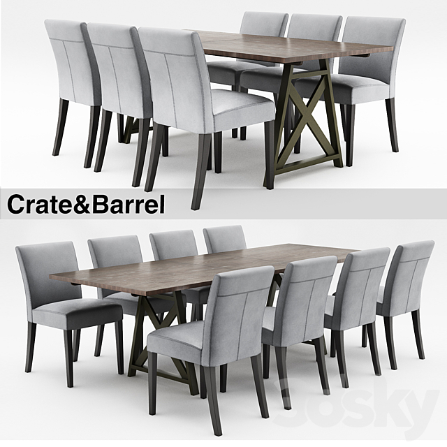 crate&barrel 3DSMax File - thumbnail 1