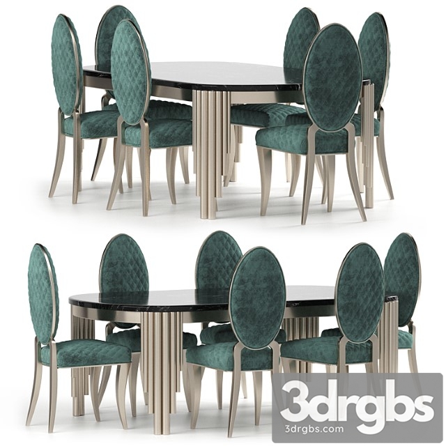 Cratos table and chairs by zebrano casa - thumbnail 1