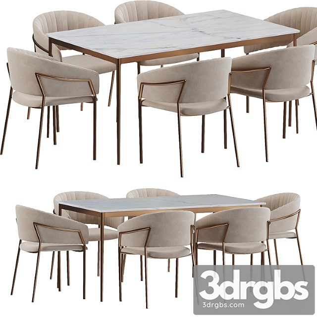 Deephouse piza dining table - thumbnail 1