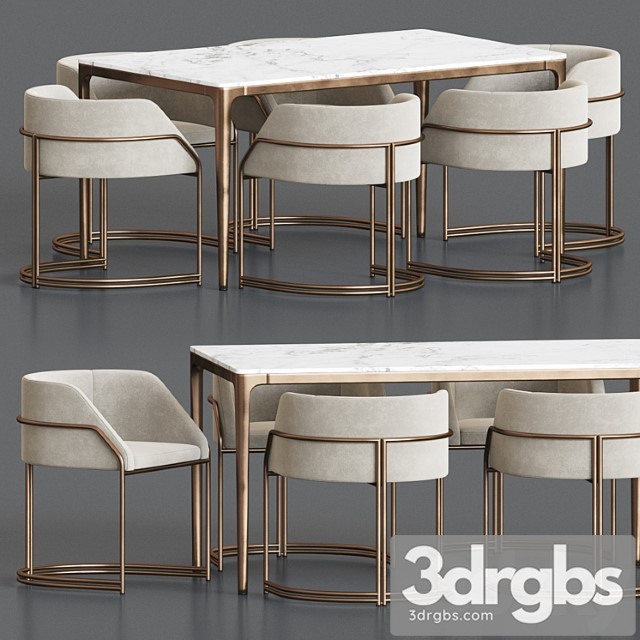 Deja vu chair canto table dining set - thumbnail 1