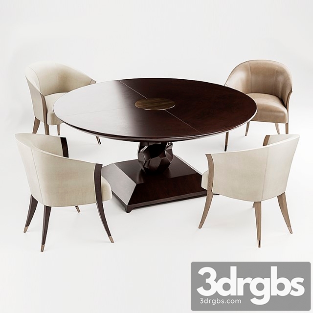 Delilah chair and daliesque table by christopher guy - thumbnail 1