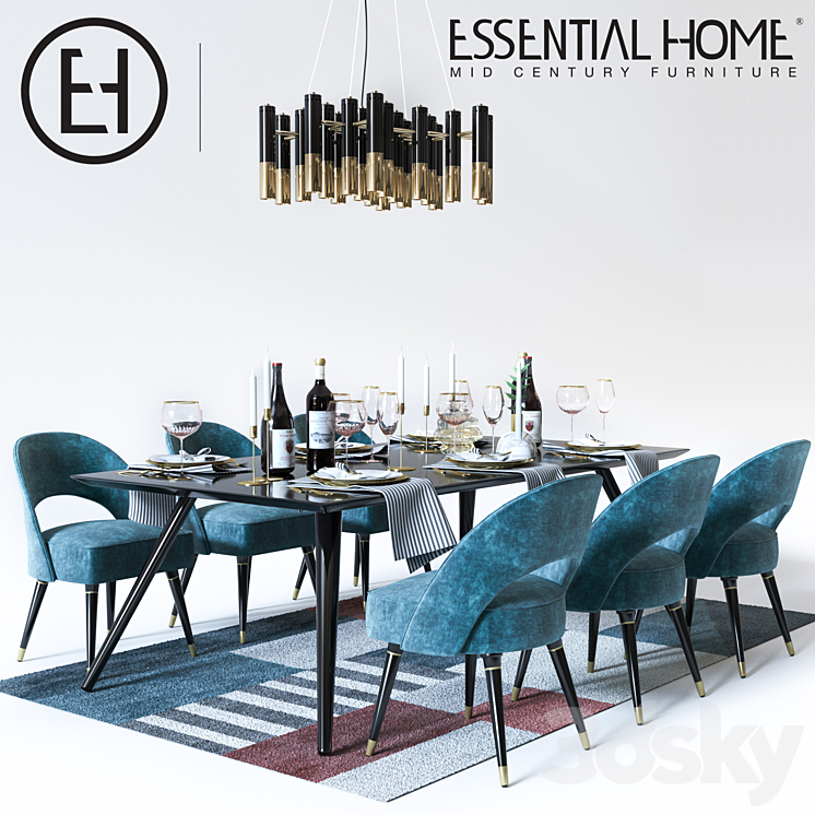 Dining and serving 3DS Max - thumbnail 1