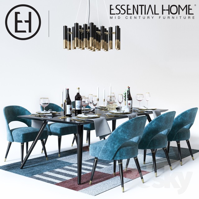 Dining and serving 3DS Max - thumbnail 3