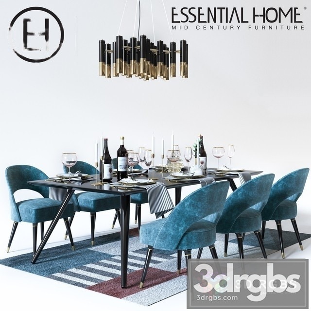 Dining and Serving 3dsmax Download - thumbnail 1