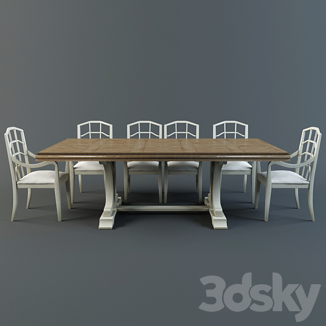 Dining MODERNE MUSE 3DSMax File - thumbnail 1