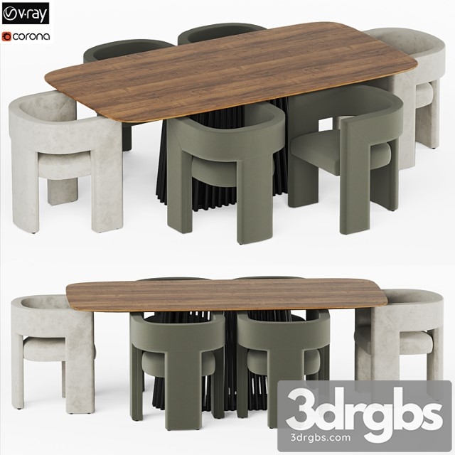 Dining set-01 - thumbnail 1