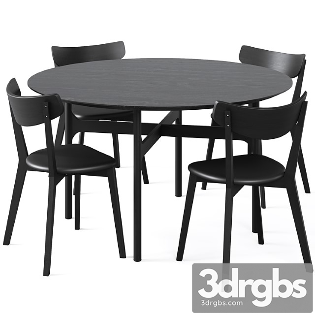 Dining set 2 by rowico home - thumbnail 1