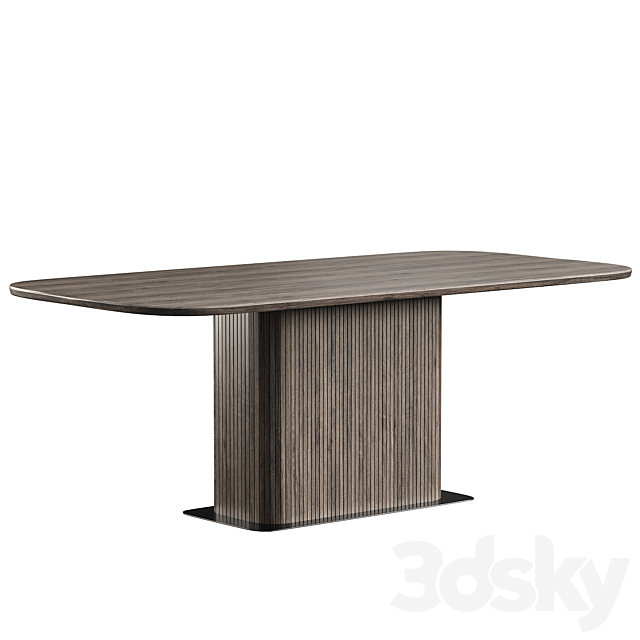 Dining set 23 3ds Max - thumbnail 3