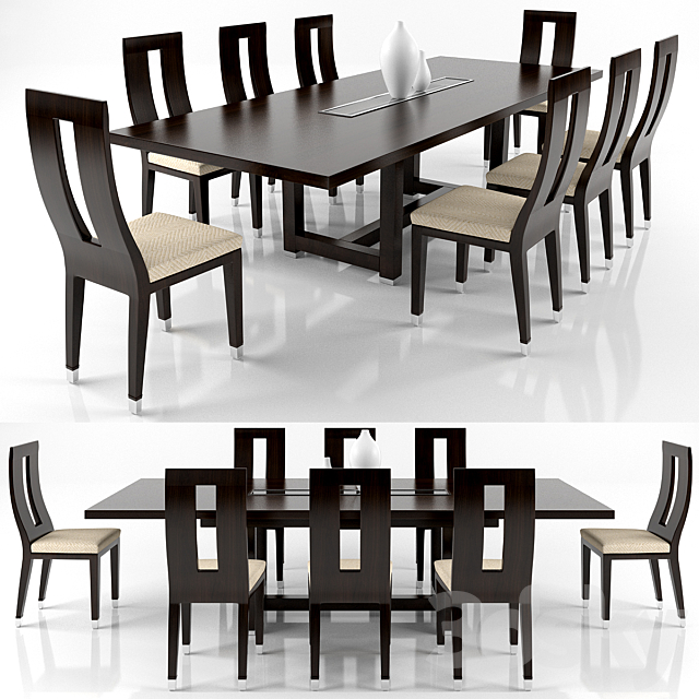 DINING TABLE 2 3DSMax File - thumbnail 1