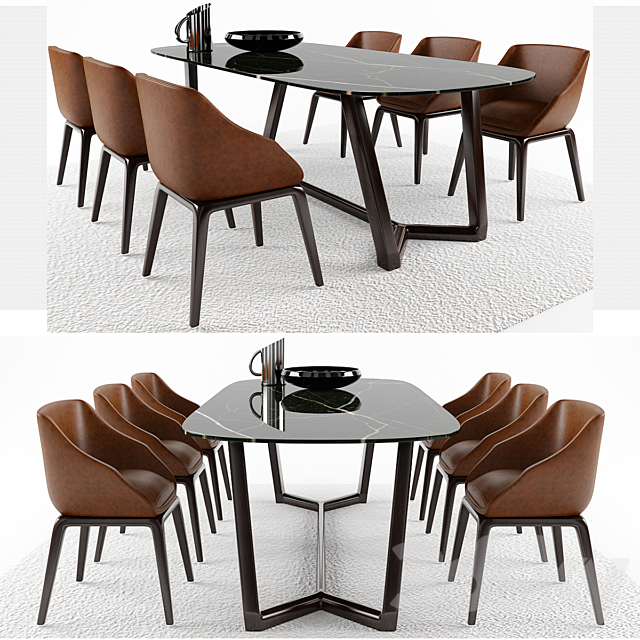 DINING TABLE 3DSMax File - thumbnail 1