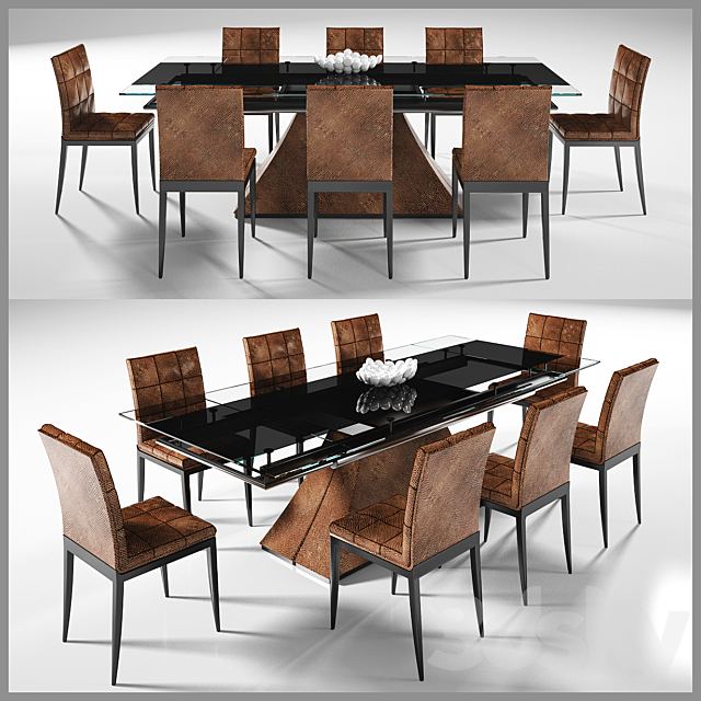 DINING TABLE 4 3DSMax File - thumbnail 1