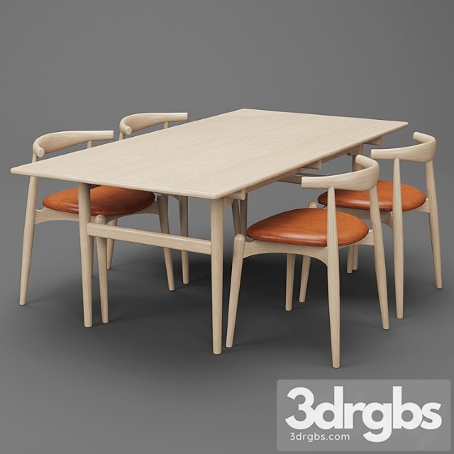 Dining Table 51 2 3dsmax Download - thumbnail 1