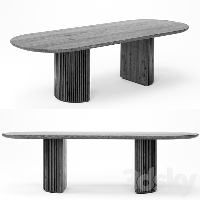 Dining Table 88 3DSMax File - thumbnail 4