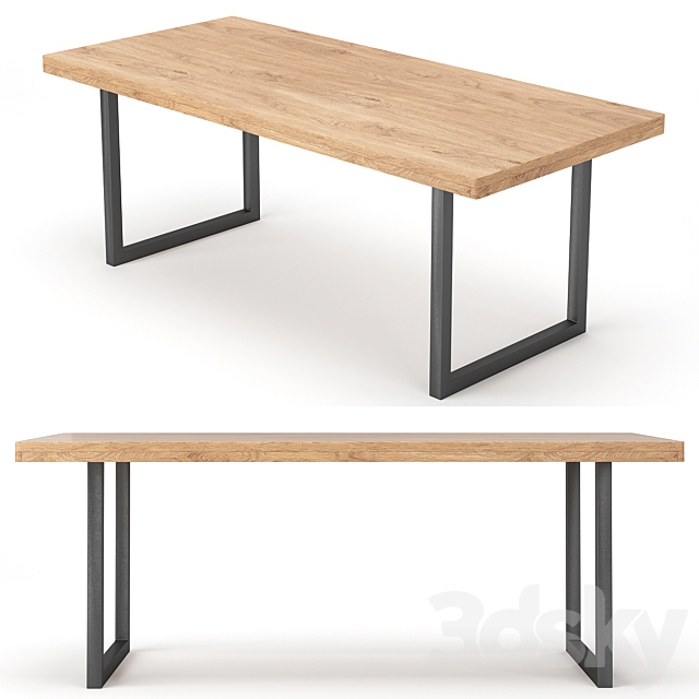 Dining Table 95 3DSMax File - thumbnail 4