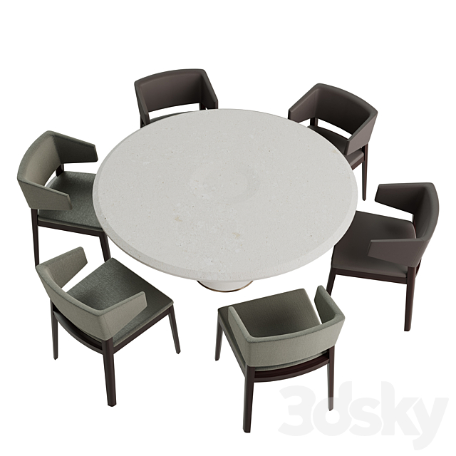 Dinner set 2 3DSMax File - thumbnail 2