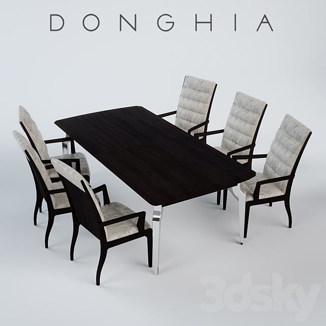 Donghia dinning group 3DSMax File - thumbnail 1