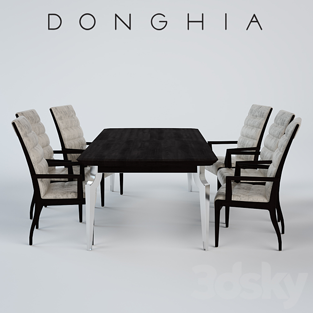 Donghia dinning group 3DSMax File - thumbnail 2