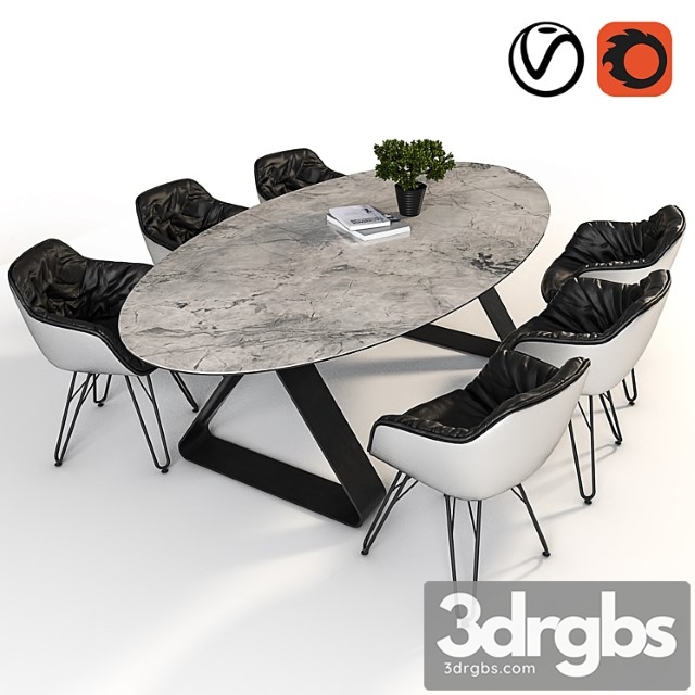 Dressy lap and stay table 2 3dsmax Download - thumbnail 1