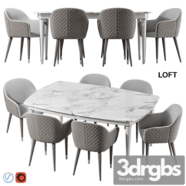 Estetica loft set 2 3dsmax Download - thumbnail 1