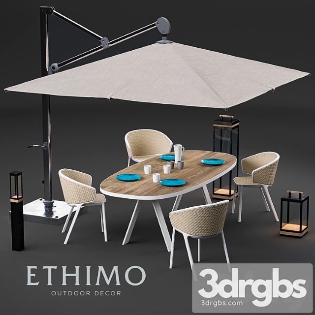 Ethimo set 2 3dsmax Download - thumbnail 1