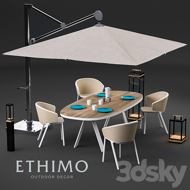 Ethimo set 3DSMax File - thumbnail 1