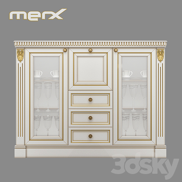 Family Dining Merx Orhidea 3DSMax File - thumbnail 3