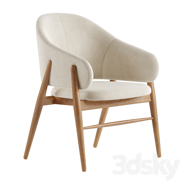 Family Look Chair. Table Aarhus Deephouse 3DSMax File - thumbnail 4