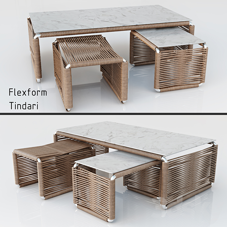 Flexform (tindari) 3DS Max - thumbnail 1