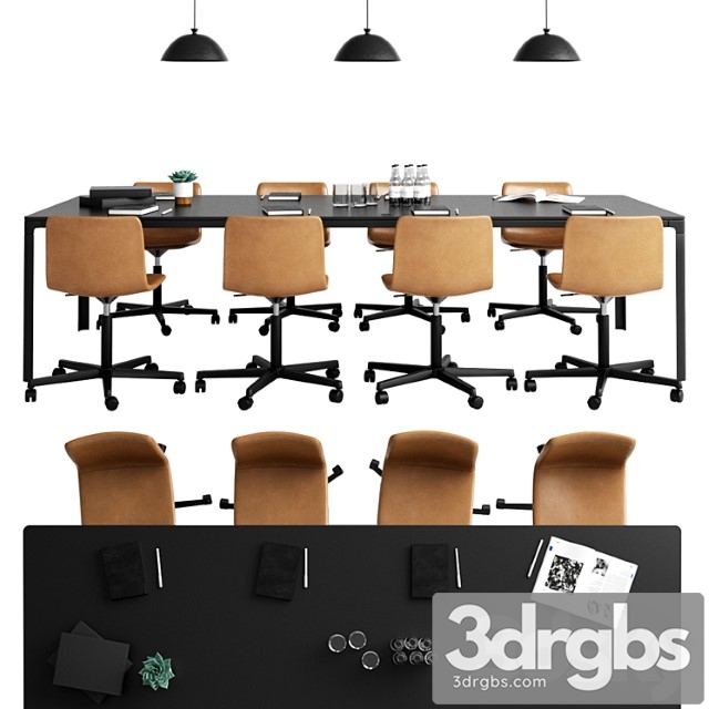 Fredericia Pato Chair   &   mesa Table 2 3dsmax Download - thumbnail 1