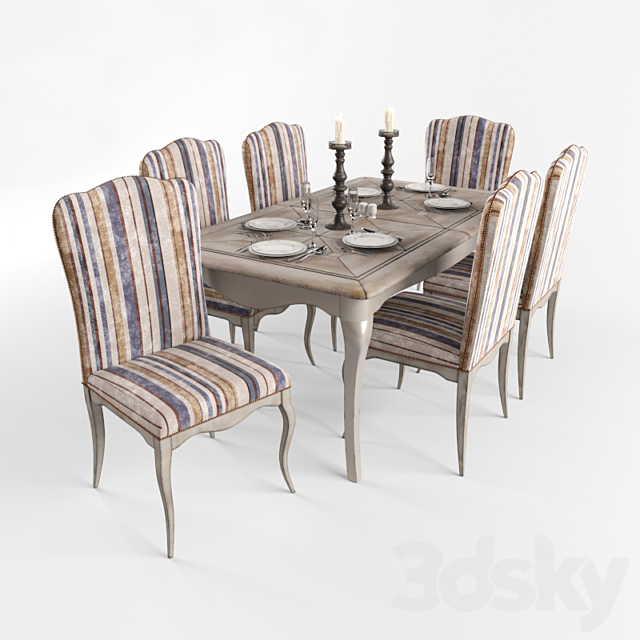 Furniture Set Busatto ART. ET110 3DSMax File - thumbnail 1