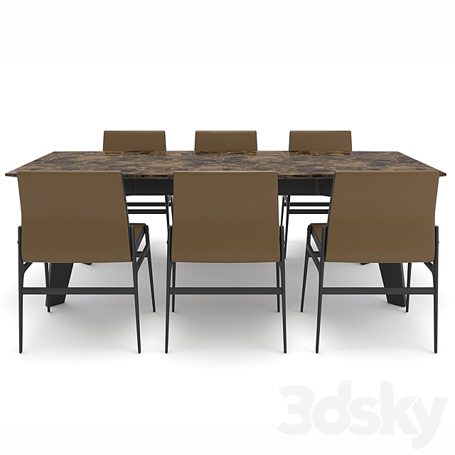 Furniture set Poliform 3DSMax File - thumbnail 2