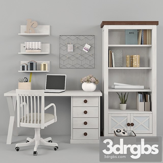 Furniture trebol collection juvenil aspas part 02 2 3dsmax Download - thumbnail 1