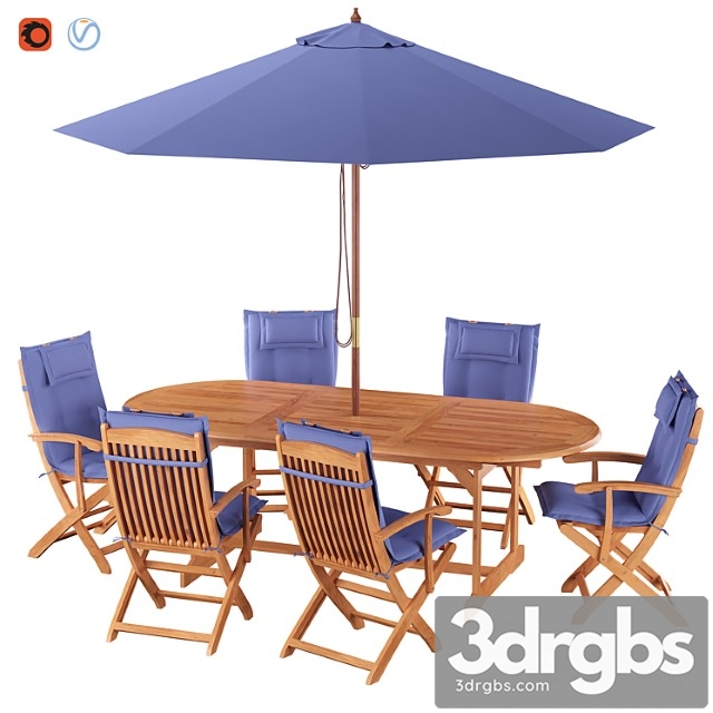 Garden dining set - thumbnail 1