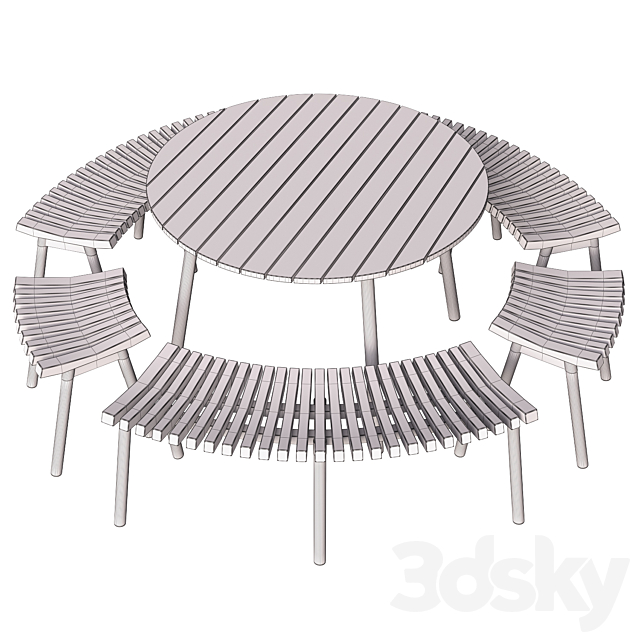 Garden_table_chair_OVERALLT 3DSMax File - thumbnail 3