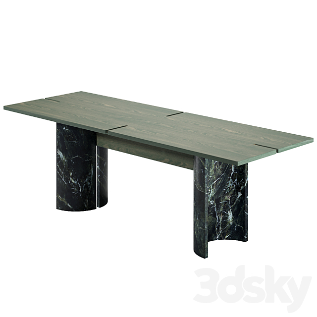 GEA Dining Table 3ds Max - thumbnail 3